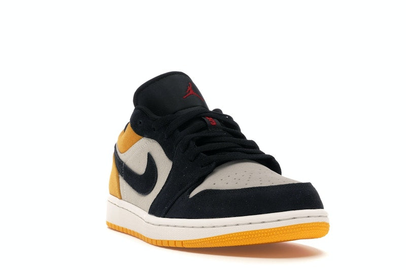 Jordan 1 Low Sail University Gold Black