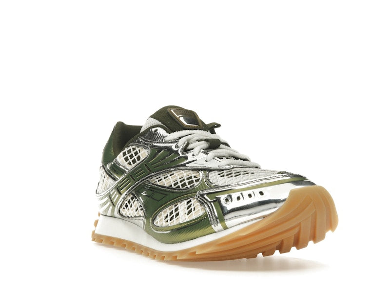 Bottega Veneta Orbit Mud White
