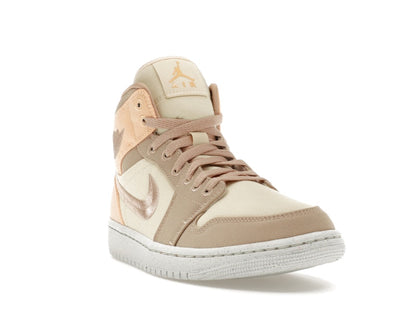 Jordan 1 Mid SE Canvas Khaki (Women's)