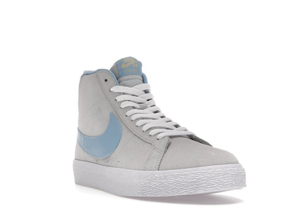 Nike SB Blazer Mid Soft Grey Baby Blue