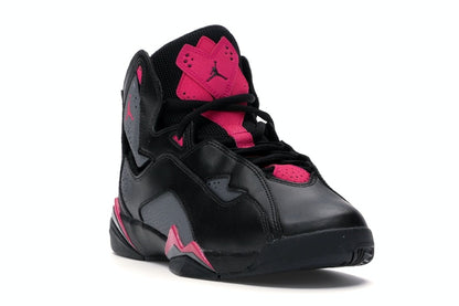 Jordan True Flight Black Dark Grey Deadly Pink (GS)
