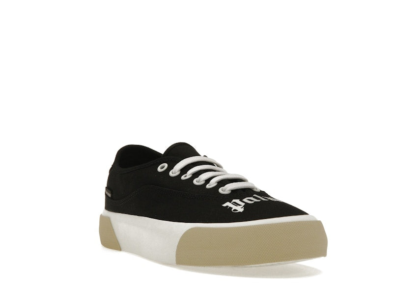 Palm Angels Low Top Logo Black White