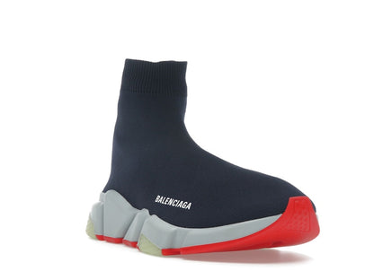 Balenciaga Speed Trainer Navy Red