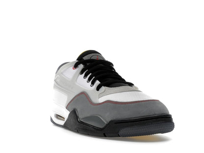 Jordan 4 RM Premium White Black Smoke Grey Fire Red