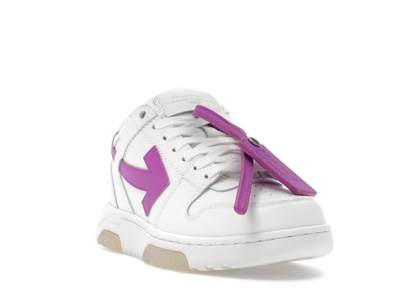 OFF-WHITE Out Of Office OOO Low Tops White Purple (Women's)