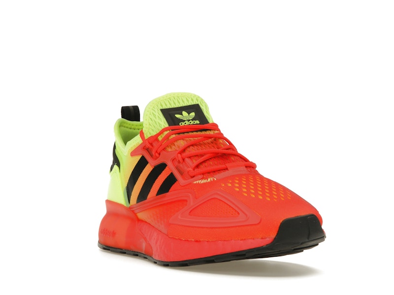 adidas ZX 2K Boost Solar Yellow Hi Res Red