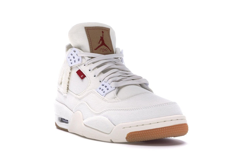 Jordan 4 Retro Levi's White (Blank Tag)