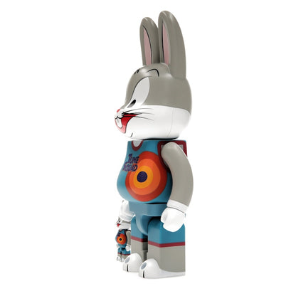 Bearbrick x Space Jam: A New Legacy Rabbrick Bugs Bunny 100% & 400% Set Grey