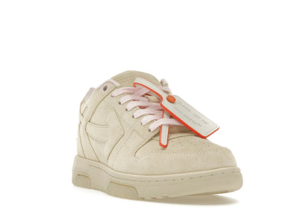 Off-White Out Of Office Suede Beige Pink