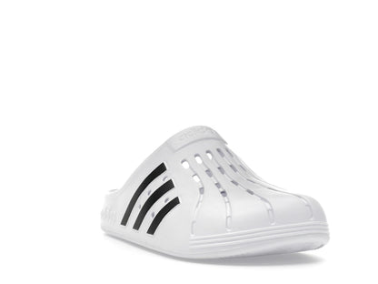 adidas Adilette Clog White Black