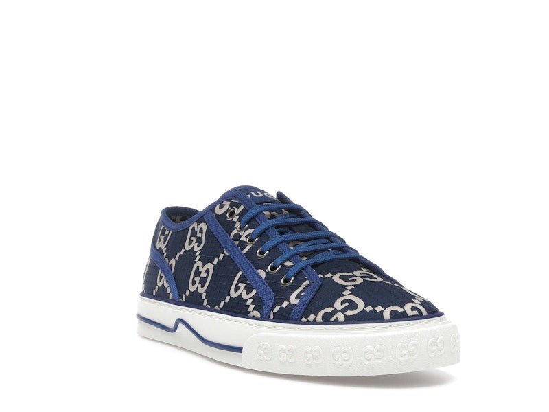 Gucci Tennis 1977 Low GG Monogram Blue