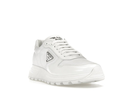 Prada PRAX 01 Sneakers Re-Nylon Brushed Leather White White