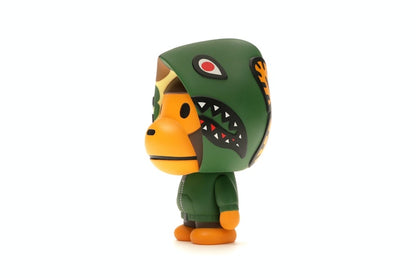 BAPE Baby Milo Shark Hoodie Vinyl Toy Green