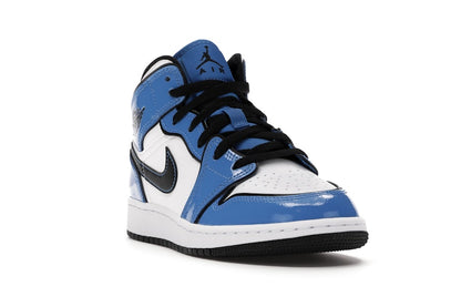 Jordan 1 Mid Signal Blue (GS)