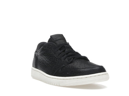 Jordan 1 Retro Low Swooshless Black (2025)
