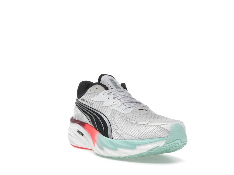 Puma Velocity Nitro 4 Hyrox White Mint Melt Glowing Red (Women's)