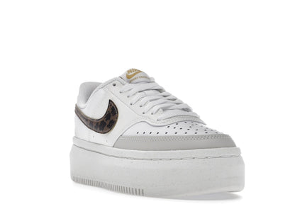 Nike Court Vision Alta Low White Light Bone Sail Archaeo Brown (Women's)