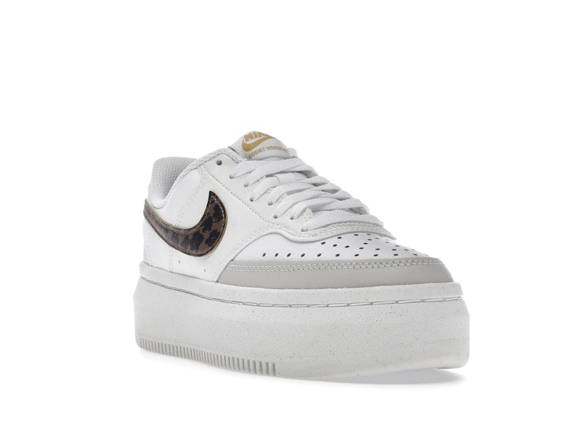 Nike Court Vision Alta Low White Light Bone Sail Archaeo Brown (Women's)