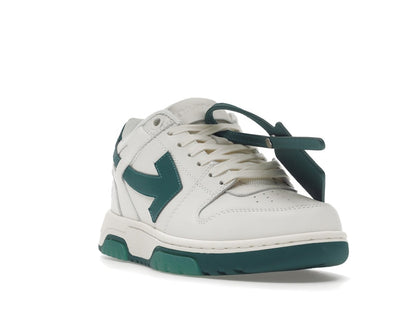 OFF-WHITE Out Of Office OOO Low Tops White Green (FW22)