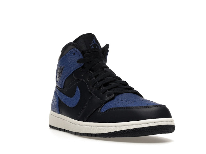Jordan 1 Mid Obsidian Game Royal