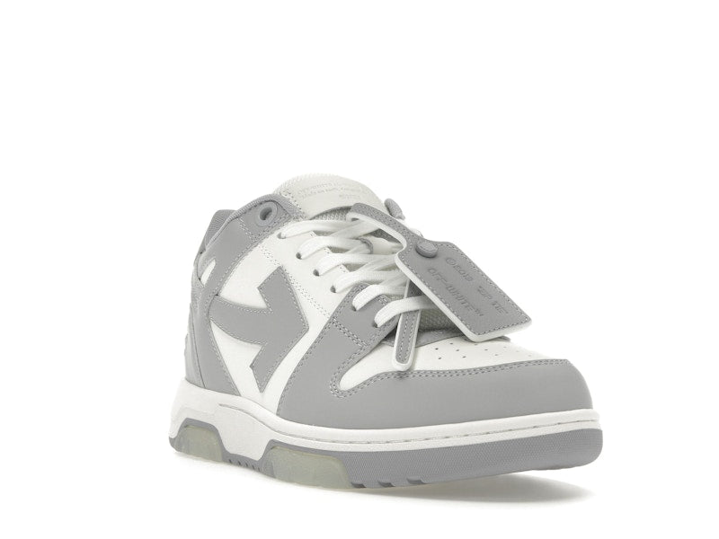 OFF-WHITE Out Of Office Low Grey White Off-White Heel Tab