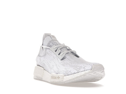 adidas NMD R1 Primeknit Cloud White Glitch Camo