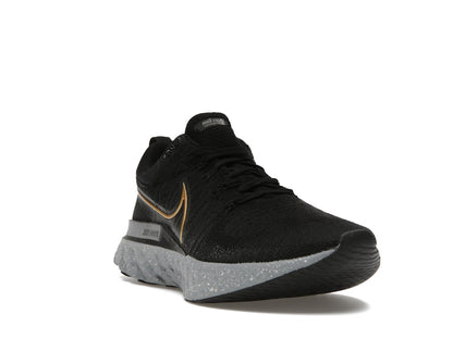Nike React Infinity Run Flyknit 2 Black Gold