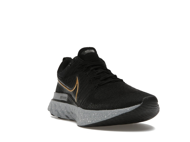 Nike React Infinity Run Flyknit 2 Black Gold