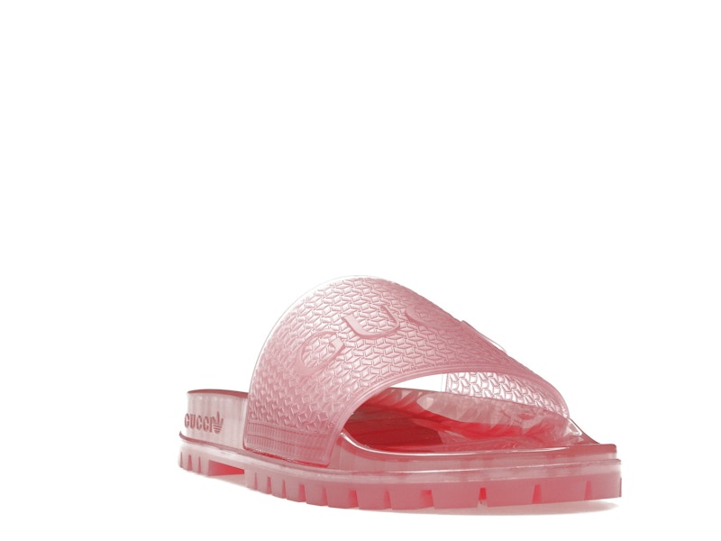 adidas x Gucci Adilette Slide Transparent Pink (Women's)