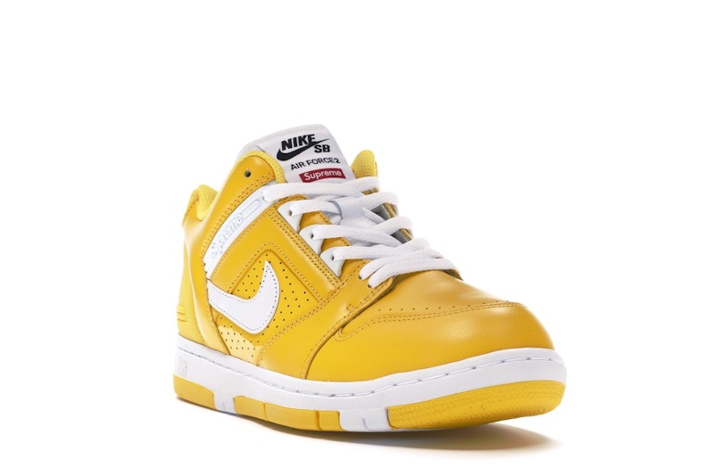 Nike SB Air Force 2 Low Supreme Yellow