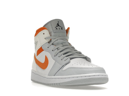 Jordan 1 Mid Starfish Pure Platinum