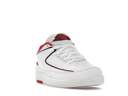 Jordan 2 Retro Low White Varsity Red