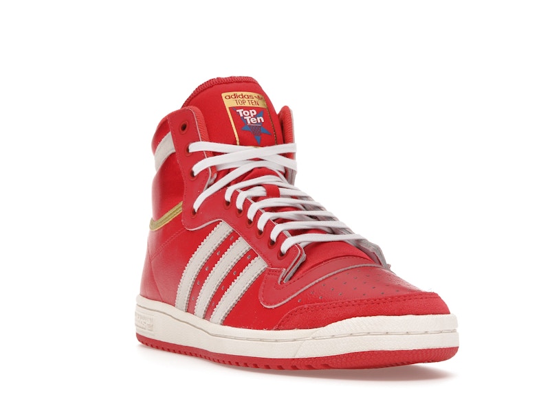 adidas Top Ten Hi Glory Red