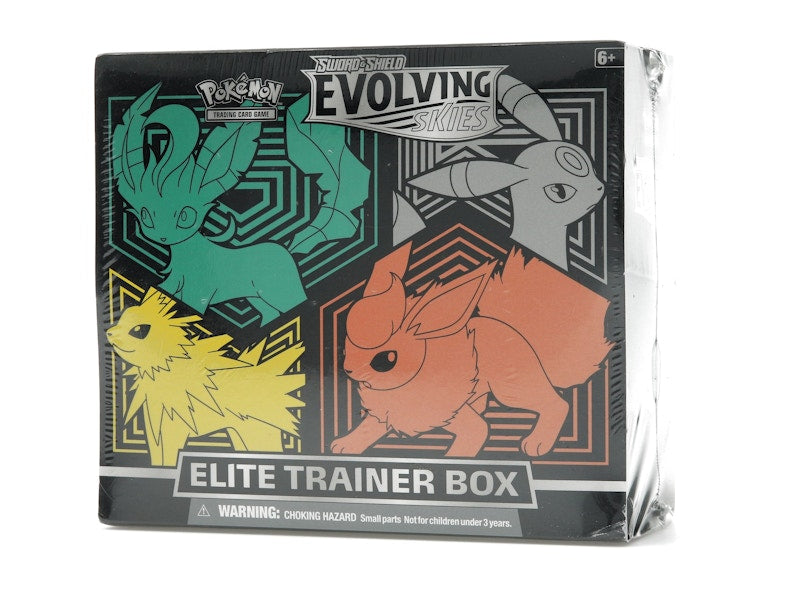 Pokémon TCG Sword & Shield Evolving Skies Elite Trainer Box (Flareon/Jolteon/Umbreon/Leafeon)