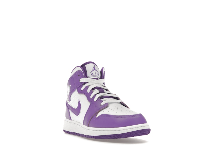 Jordan 1 Mid Purple Venom (GS)