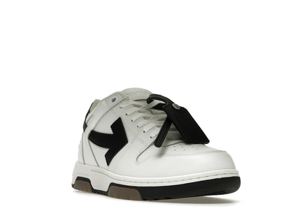 OFF-WHITE Out Of Office OOO 30 MM Low Tops Black White Blue