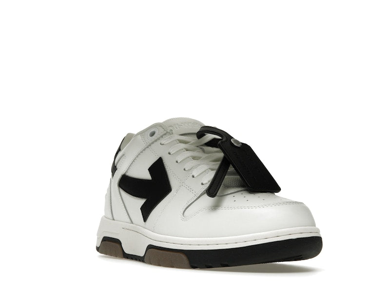 OFF-WHITE Out Of Office OOO 30 MM Low Tops Black White Blue