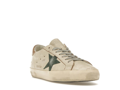 Golden Goose Super-Star Cream Green