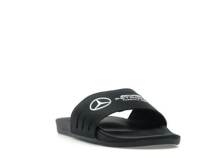 adidas Adilette Comfort Slides Mercedes-AMG Petronas Formula One Team Core Black