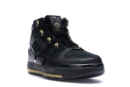 Nike LeBron Zoom 3 Black Metallic Gold