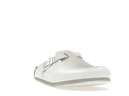 Birkenstock Boston Super Grip Leather White