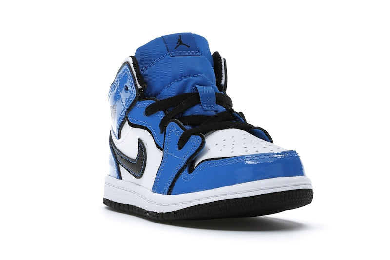 Jordan 1 Mid Signal Blue (TD)
