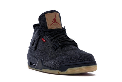 Jordan 4 Retro Levi's Black (Blank Tag)