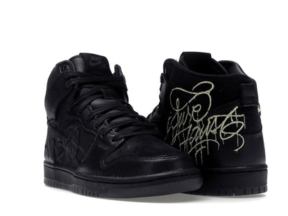 Nike SB Dunk High FAUST Black Gold