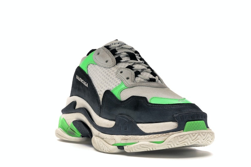 Balenciaga Triple S Mr. Porter Neon Green 2018