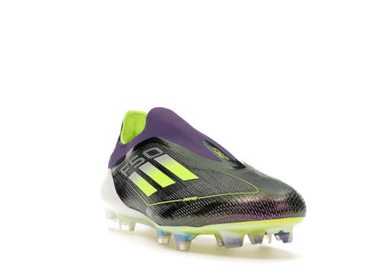 adidas Laceless F50 Elite Fast Reborn FG Purple Lucid Lemon
