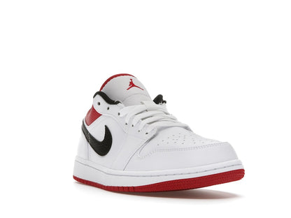 Jordan 1 Low White University Red Black