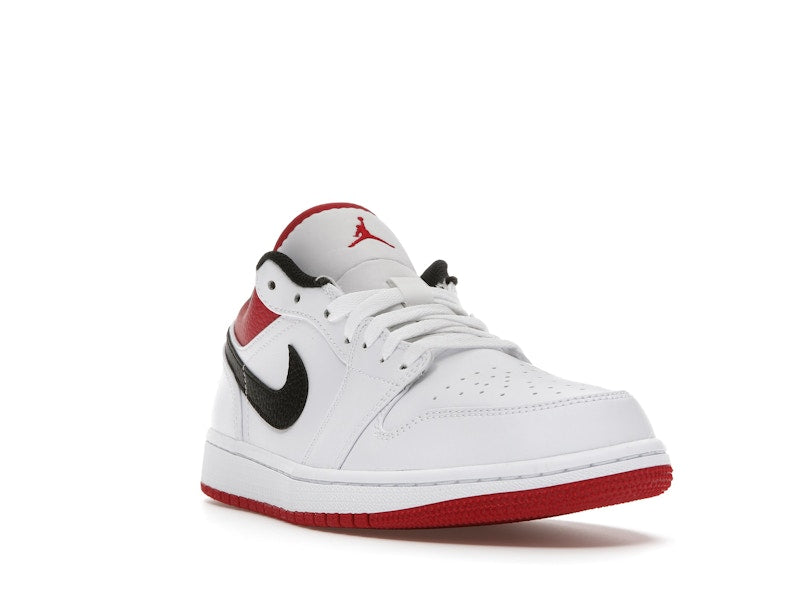 Jordan 1 Low White University Red Black