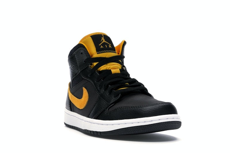 Jordan 1 Mid Black University Gold