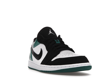 Jordan 1 Low White Black Mystic Green